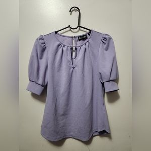 XS Lavender blouse